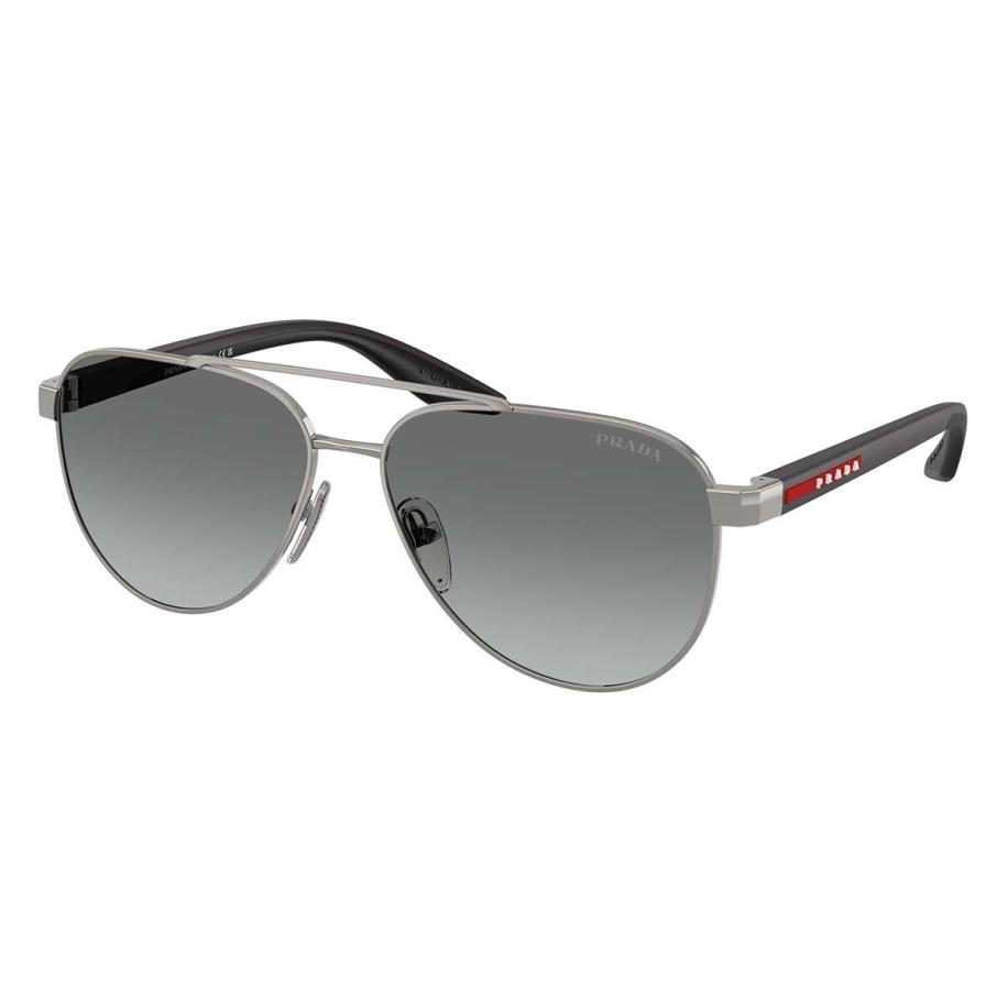 Prada Linea Rossa PS A52S 5AV3M1 Gunmetal Heren Zonnebril