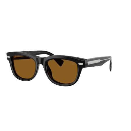 Brunello Cucinelli Mannelijk Sunglass BC3016S STANLEY J. - Framekleur: Zwart, Lenskleur: Terracotta
