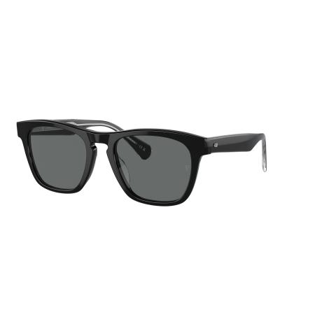Oliver Peoples Unisex Sunglass OV5555SU R-3 - Framekleur: Zwart, Lenskleur: Grijs Polar