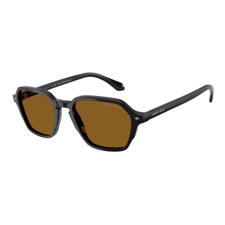 Giorgio Armani AR8220F Aziatische pasvorm 587553 Zwart Heren Zonnebril