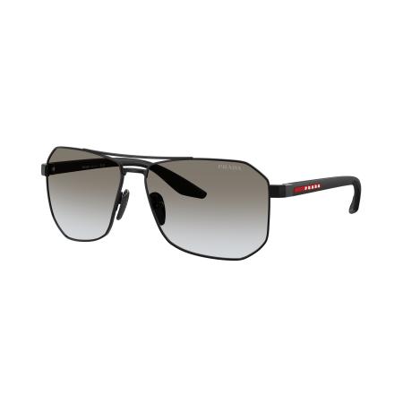 Prada Linea Rossa PS A53S 1BO5O0 Zwart Heren Zonnebril