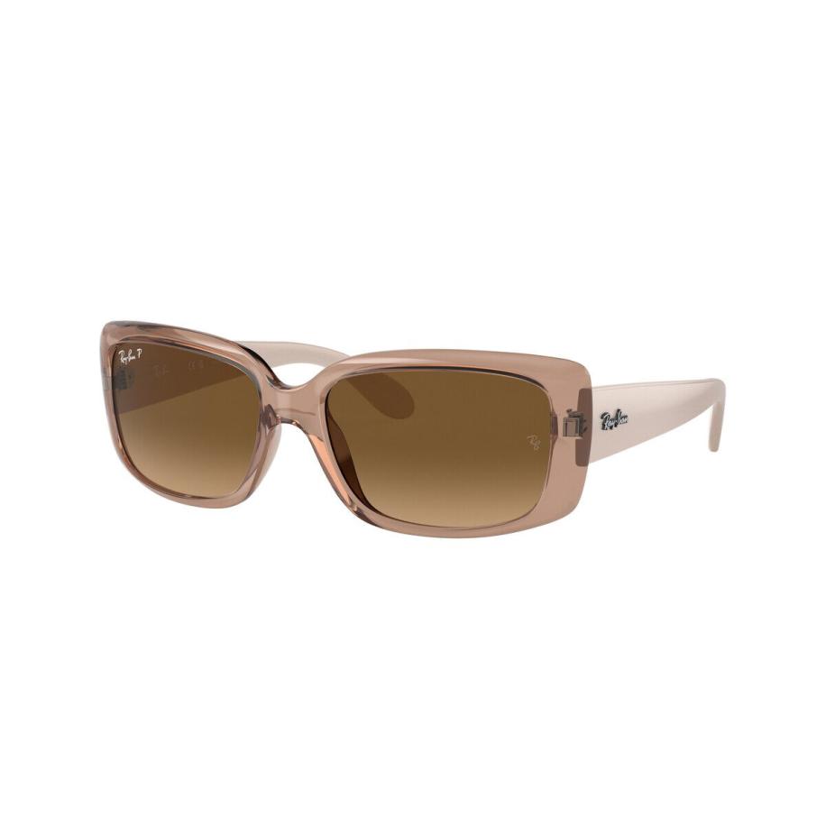 Ray-Ban RB4389 6644M2 Bruin Dames Zonnebril