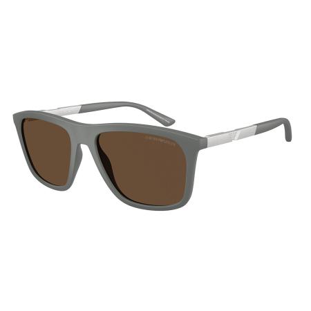 Emporio Armani EA4237 620573 Grijs Heren Zonnebril
