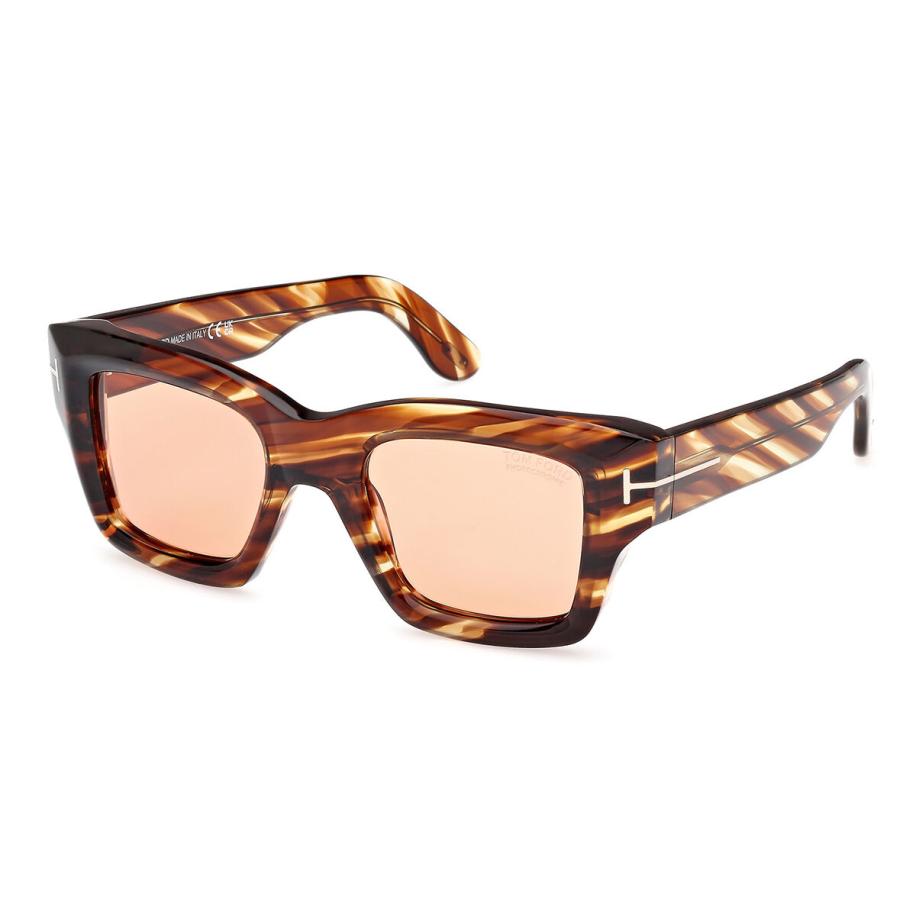 Tom Ford FT1154 ILIAS 55E Tortoiseshell Heren Zonnebril