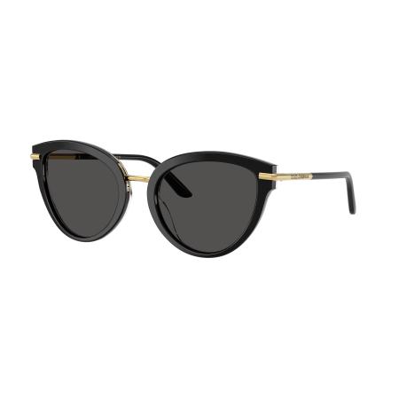 Dolce&Gabbana Vrouwelijk Sunglass DG4492 - Framekleur: Top zwart op luipaard, Lenskleur: Donkergrijs