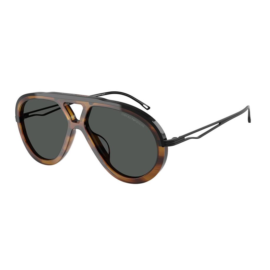 Emporio Armani EA4242U 621287 Bruin Heren Zonnebril