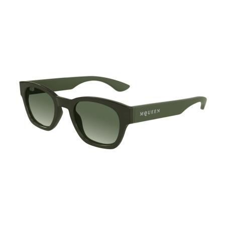 Alexander McQueen AM0530S 004 Groen Heren Zonnebril
