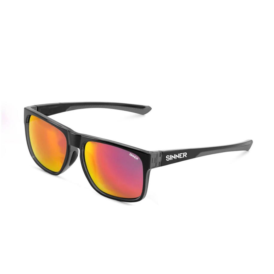 Sinner Spike Polarized SISU-880-10-P59 Zwart Heren Zonnebril
