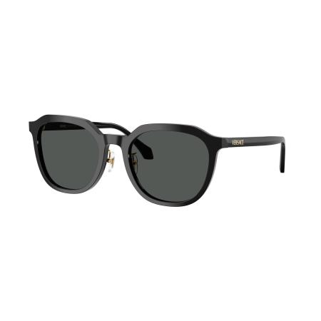 Versace Vrouwelijk Sunglass VE4493D - Framekleur: Zwart, Lenskleur: Donkergrijs