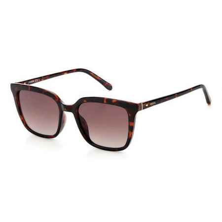 Fossil FOS 3112/G/S Aziatische pasvorm 086/HA Tortoiseshell Dames Zonnebril