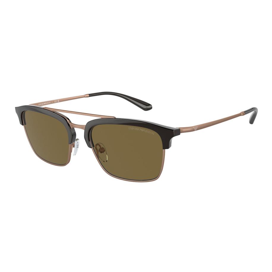 Emporio Armani EA4228 320173 Bruin Heren Zonnebril