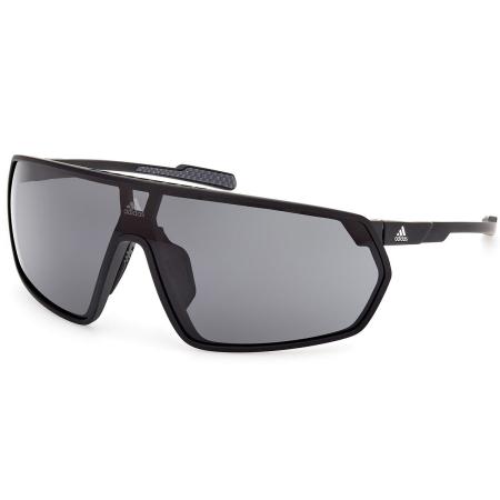 Adidas Sport Sp0088 PRFM Shield 02A Zwart Heren Zonnebril