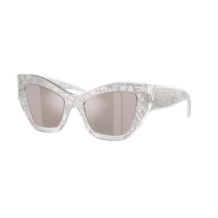 Dolce&Gabbana Vrouwelijk Sunglass DG4494 - Framekleur: Zilver, Lenskleur: Helder spiegelend echt platina Multicolor