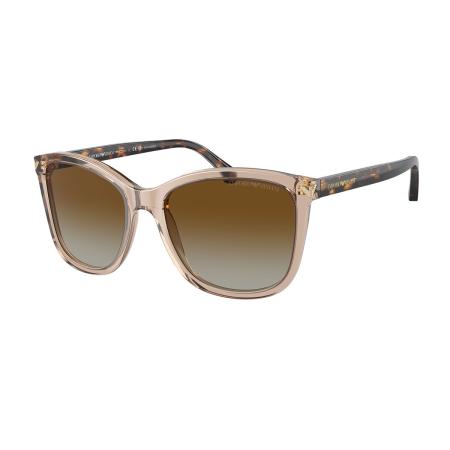 Emporio Armani EA4060 Polarized 5850T5 Bruin Dames Zonnebril