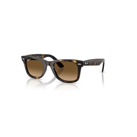Ray-Ban Wayfarer Ease zonnebril Havana montuur Bruin glazen Gepolariseerd 50-22