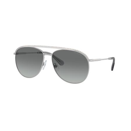 Swarovski Vrouwelijk Sunglass SK7005 - Framekleur: Zilver, Lenskleur: Gradiënt grijs