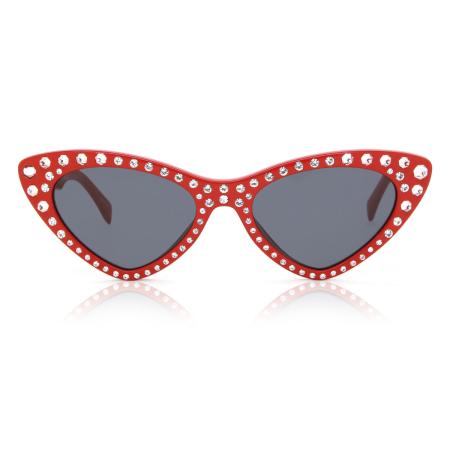 Moschino MOS006/S/STR C9A/IR Rood Dames Zonnebril