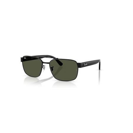 Ray-Ban Rb3751 zonnebril Zwart montuur Groen glazen 61-17
