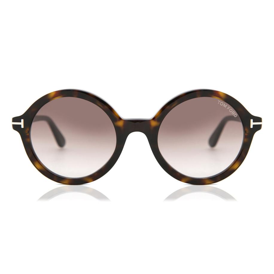 Tom Ford FT0602 NICOLETTE-02 52 Tortoiseshell Dames Zonnebril