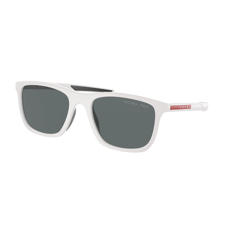 Prada Linea Rossa PS10WSF Aziatische pasvorm Polarized TWK02G Wit Heren Zonnebril