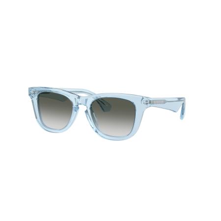 Burberry Unisex Sunglass JB4002 - Framekleur: Transparant blauw, Lenskleur: Gradiënt groen
