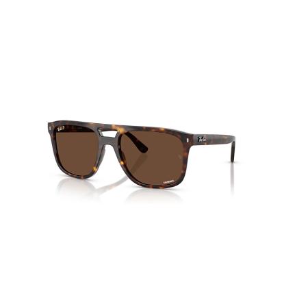 Ray-Ban Rb2213ch Chromance zonnebril Havana montuur Bruin glazen Gepolariseerd 55-20