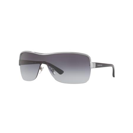 Sunglass Hut Collection Unisex Sunglass HU1003 - Framekleur: Zilver, Lenskleur: Blauw