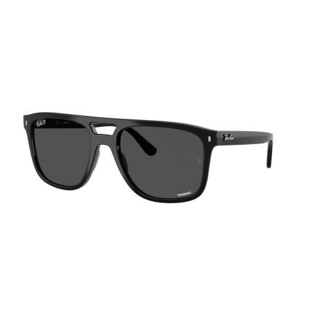 Ray-Ban Unisex Sunglass RB2213CH Chromance - Framekleur: Zwart, Lenskleur: Polar donkergrijs