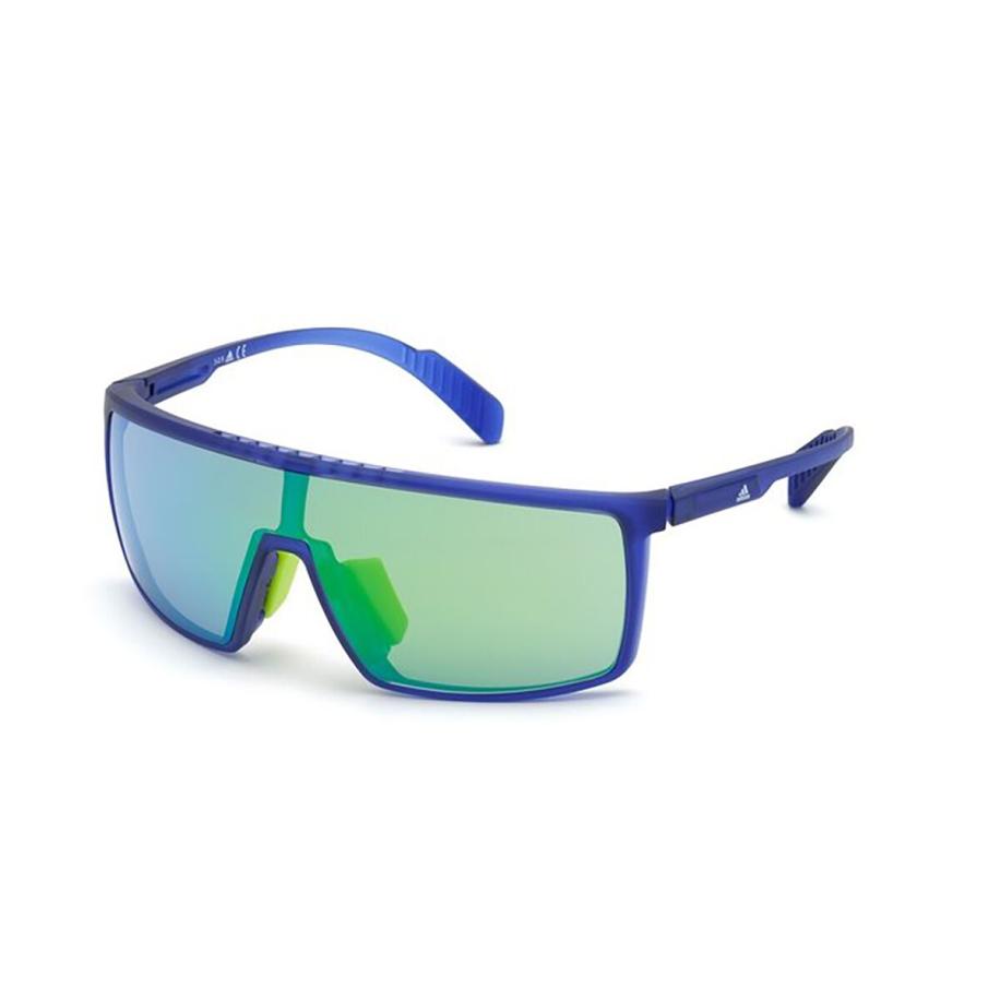 Adidas Sport SP0004 91Q Blauw Heren Zonnebril