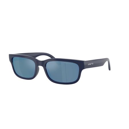 Arnette Vrouwelijk Sunglass AN4363 Defyer - Framekleur: Donkerblauw, Lenskleur: Donkergrijs spiegelend water gepolariseerd