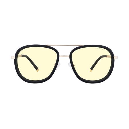 Gunnar DUME DME-02701 Blauw-Light Block Zwart Heren Zonnebril