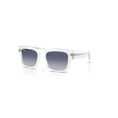 Ray-Ban Rb2217m Home Race Special Edition 2025 zonnebril Transparant montuur Grijs glazen 53-21