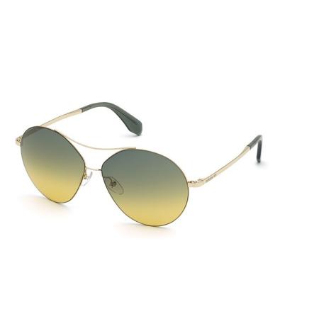 Adidas Originals OR0001 32P Goud Dames Zonnebril