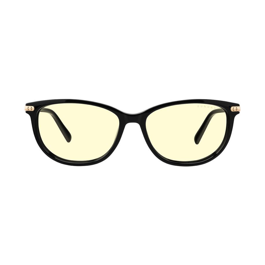 Gunnar INGRID ING-00101 Blauw-Light Block Zwart Dames Zonnebril