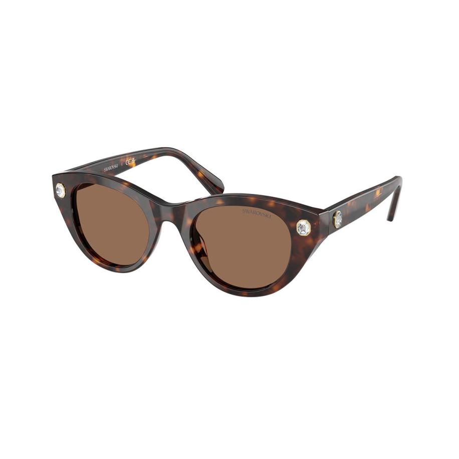 Swarovski SK6025F Aziatische pasvorm 100273 Tortoiseshell Dames Zonnebril