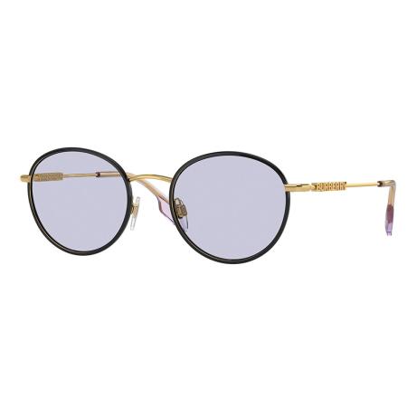 Burberry BE3148D Aziatische pasvorm 10171A Zwart Dames Zonnebril