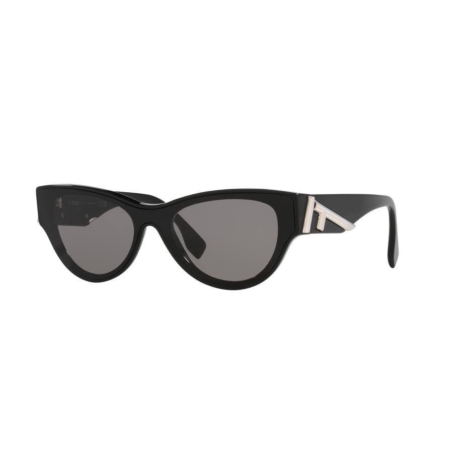 Fendi Vrouwelijk Sunglass Fendi First Fe40135I - Framekleur: Zwart, Lenskleur: Grijs Grijs