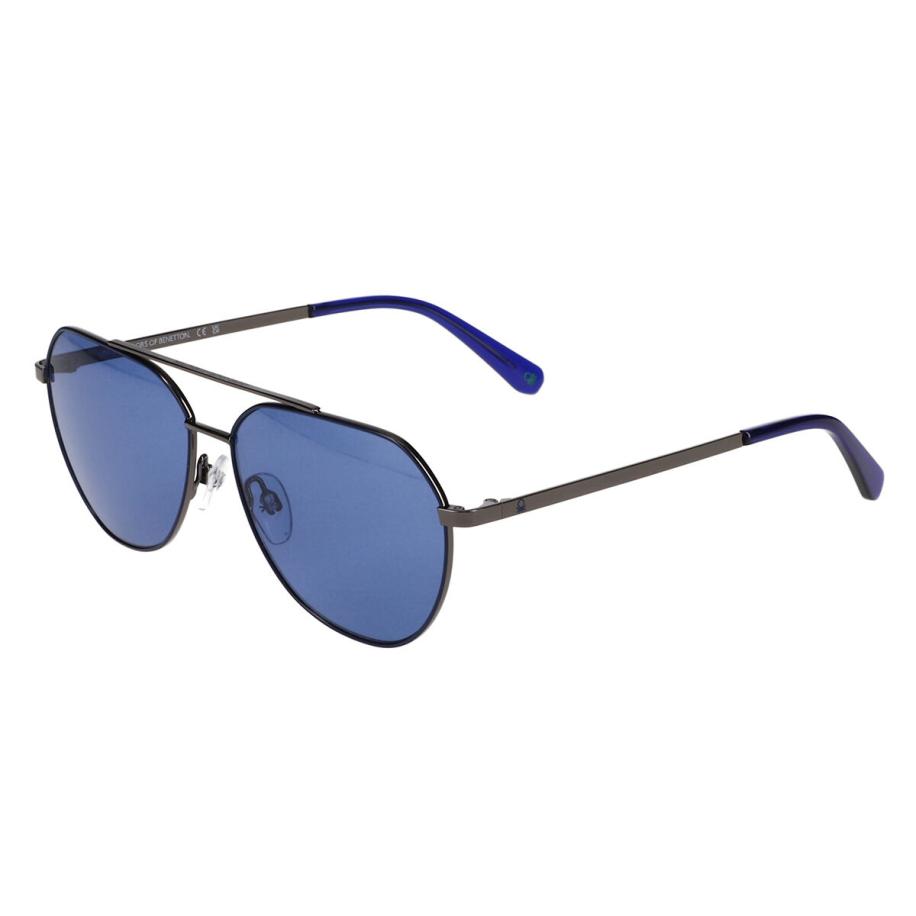 United Colors of Benetton 7034 594 Zilver Heren Zonnebril