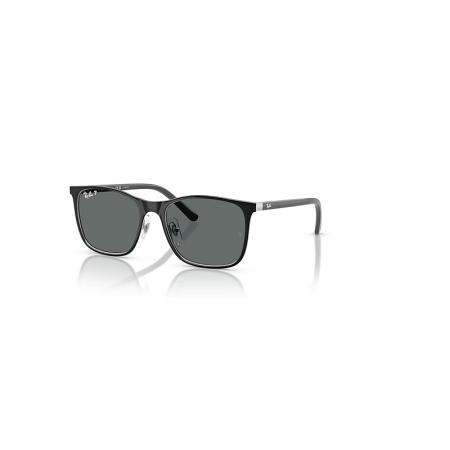 Ray-Ban Rb9551s Kids zonnebril Grijs montuur Grijs glazen Gepolariseerd 48-16