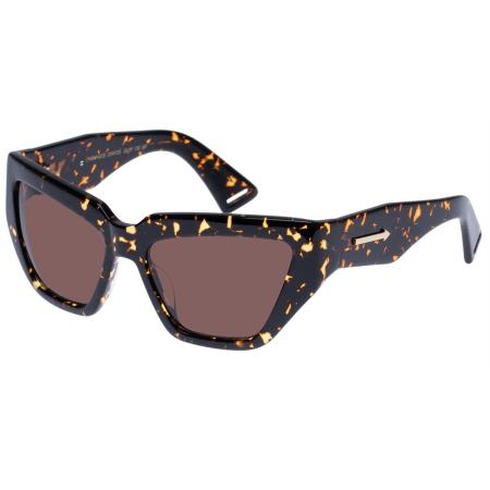 Karen Walker Wrap God Aziatische pasvorm KAS2349725 Tortoiseshell Dames Zonnebril