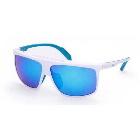 Adidas Sport SP0032-H 21X Wit Heren Zonnebril