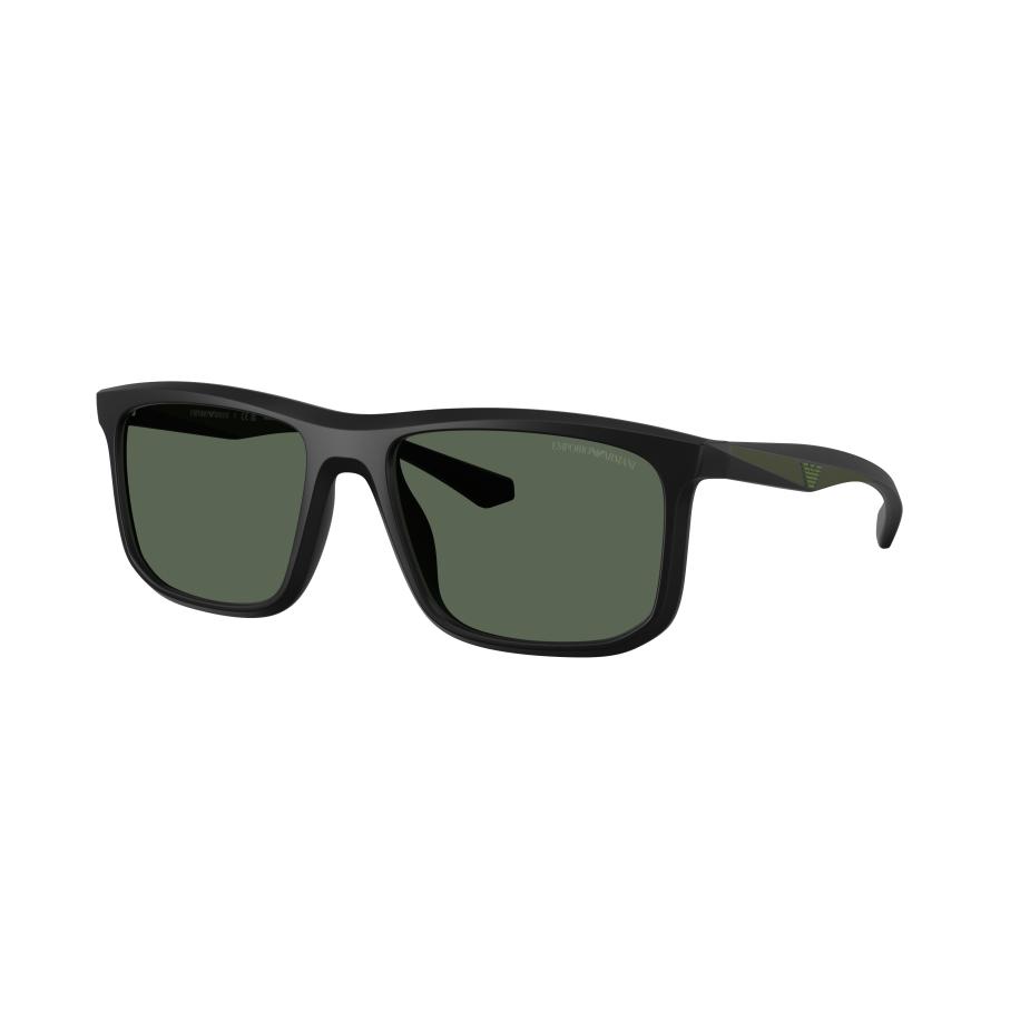 Emporio Armani EA4234U 500171 Zwart Heren Zonnebril Groen