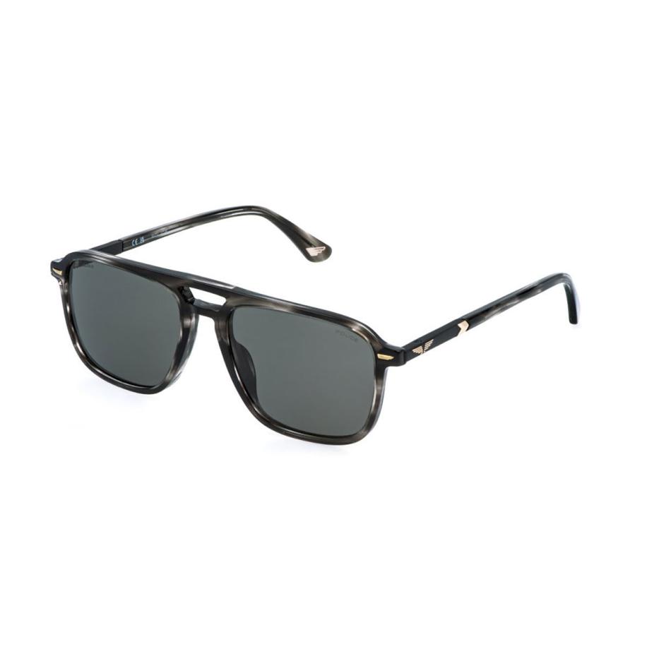 Police SPLR78 NEW CROSSROADS 7 6K3P Tortoiseshell Heren Zonnebril