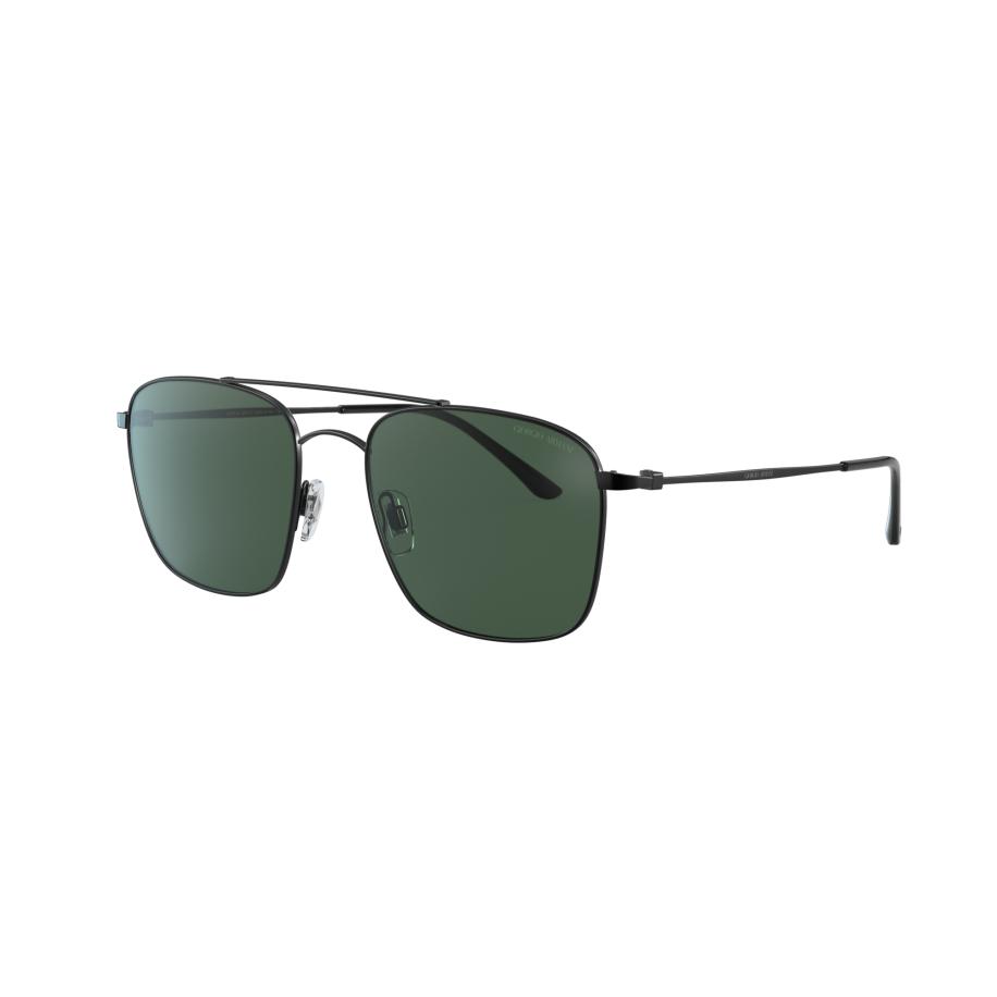 Giorgio Armani AR6080 300171 Zwart Heren Zonnebril Groen