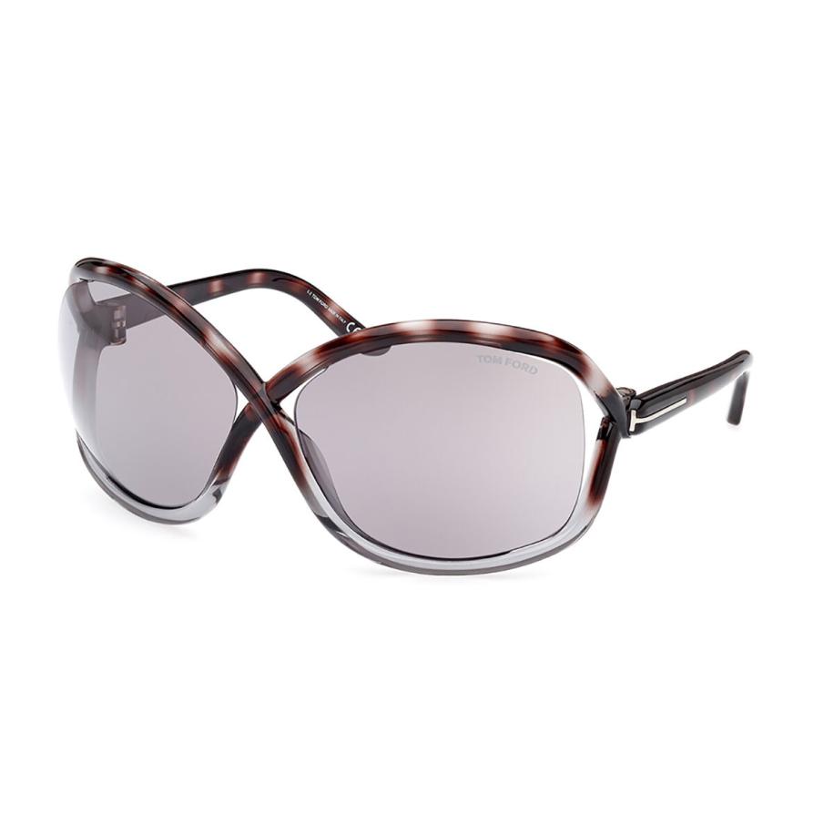 Tom Ford FT1068 BETTINA 55C Tortoiseshell Dames Zonnebril
