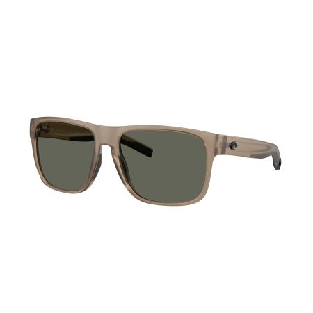 Costa Mannelijk Sunglass 6S9013 Spearo XL - Framekleur: Matbruin Dofgrijs, Lenskleur: Grijs
