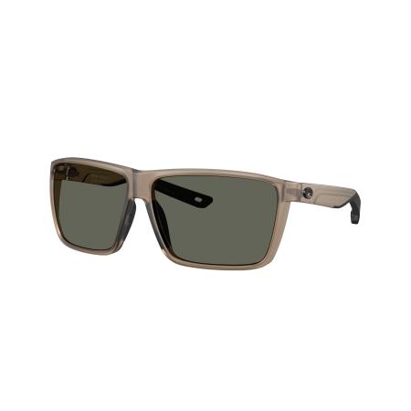Costa Mannelijk Sunglass 6S9121 Rincon II - Framekleur: Matbruin Dofgrijs, Lenskleur: Grijs
