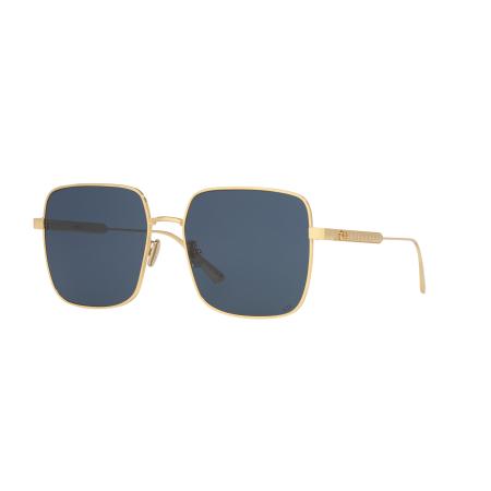 DIOR Vrouwelijk Sunglass Dior Cannage CD40172U - Framekleur: Goud, Lenskleur: Blauw