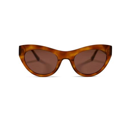 Messy Weekend DONNA Havana Bruin Tortoiseshell Dames Zonnebril
