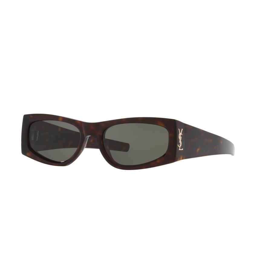 Saint Laurent Vrouwelijk Sunglass SL M140 - Framekleur: Tortoise, Lenskleur: Grijs Grijs